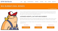 Desktop Screenshot of bigbubbasbailbonds.com